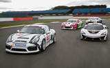 GT4 racers