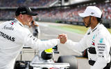 Hamilton and Bottas