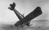 Crashed German plane