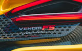 Hennessey Venom F5 Roadster badge Hennessey Venom F5 Roadster badge