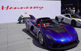 Hennessey Venom F5 roadster roof down Hennessey Venom F5 roadster roof down