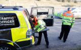Traffic officers Mitsubishi Shogun