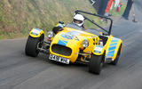Caterham Shelsley Walsh hillclimb 