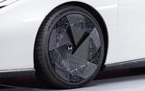Honda 0 Series Saloon wheel detail Honda 0 Series Saloon wheel detail