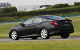 Honda Civic dynamic test car