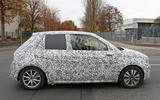 Honda Urban EV spied on the road - side
