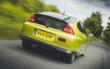 Honda Insight rear three quarter Honda Insight rear three quarter