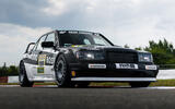 HWA EVO N24 race car front quarter static