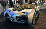 Hyperion XP1 on display at los angeles rear three quarters