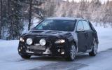 Hyundai i30 spy shots winter testing
