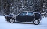 Hyundai i30 spy shots winter testing