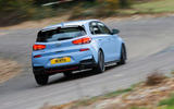 hyundai i30n hard rear cornering hyundai i30n hard rear cornering
