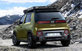 Hyundai Inster Cross rear Hyundai Inster Cross rear