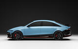Hyundai Ioniq 6 N side Hyundai Ioniq 6 N side