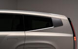 Hyundai Ioniq 9 rear quarter close Hyundai Ioniq 9 rear quarter close