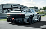 Hyundai N Vision 74 2022 rear qtr tracking Hyundai N Vision 74 2022 rear qtr tracking