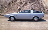 Hyundai Pony coupe concept side Hyundai Pony coupe concept side