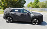 Hyundai Tucson 2026 camo side Hyundai Tucson 2026 camo side