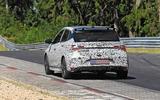 New Hyundai i20 N spyshot rear New Hyundai i20 N spyshot rear