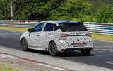 New Hyundai i20 N spyshot rear side New Hyundai i20 N spyshot rear side