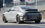 Hyundai Ioniq 6 N rear three quarter tracking