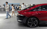 Hyundai Ioniq 6 update rear side Hyundai Ioniq 6 update rear side