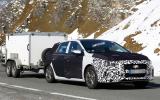 Hyundai i30 spy shots winter testing