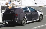 Hyundai i30 spy shots winter testing