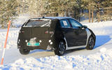 Hyundai i20 spies side rear