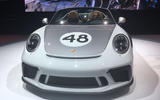 Porsche 911 Speedster 2019 - New York motor show - heritage edition