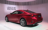 Facelifted Lexus RC unveiled at Paris motor show