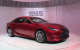 Facelifted Lexus RC unveiled at Paris motor show