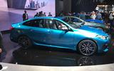 BMW 2 series gran coupe at LA show