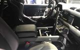 Land Rover Defender bond car  interior