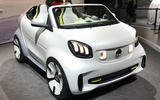 Smart Forease concept shown at Paris motor show