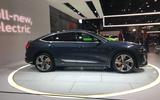 Audi E-tron Sportback at LA motor show 2019 - rear
