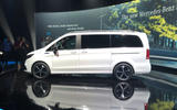 Mercedes-Benz EQV official reveal - side