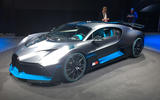 Bugatti Divo European motor show debut Paris 2018