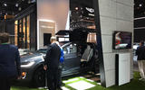 Tesla stand LA motor show
