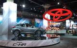 Toyota stand LA motor show