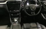 MG ZS EV cabin