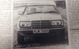 1977 Mercedes-Benz 230C front view