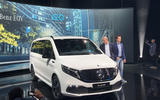 Mercedes-Benz EQV official reveal - front 3/4