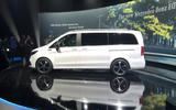 Mercedes-Benz EQV official reveal - side