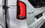 Mercedes-Benz EQV official reveal - rear light