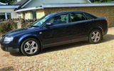 2003 Audi A4 saloon - side