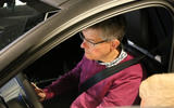 Trying out Volvo's XC60 chassis simulator