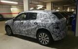 Mercedes EQA prototype shot side