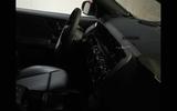 Mercedes EQA prototype shot interior