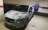 Mercedes EQA prototype shot front high